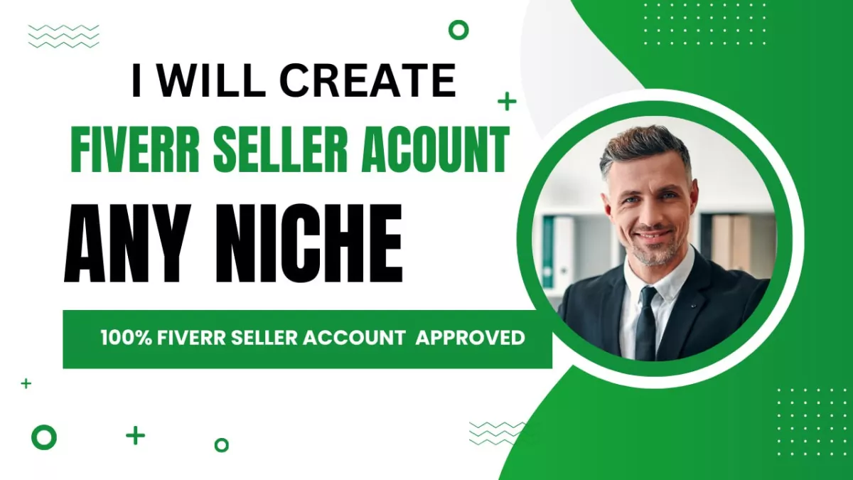 i will help you create Fiverr Seller Profile with Guarrantee Approval