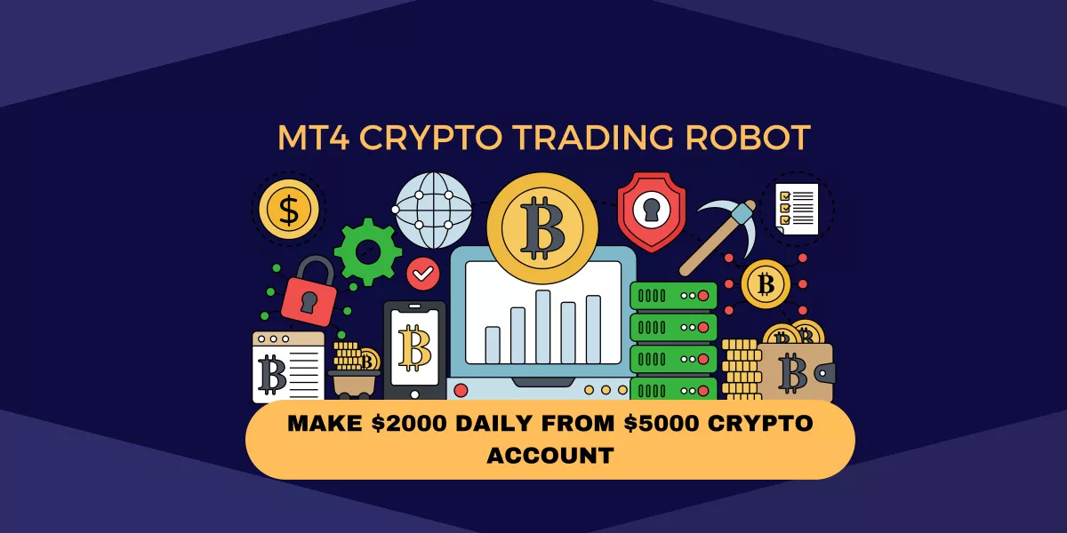 Give you MT4 Trading Robot to trade Crypto like a Pro