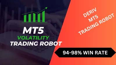 Provide you DERIV MT5 Trading Robot with 96% Winning Rate