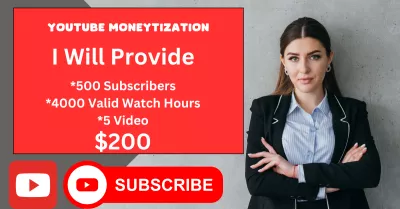 Qualify your Youtube Channel for Moneytization