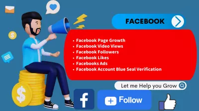 I will Provide You Facebook Likes, followers, views and Growth